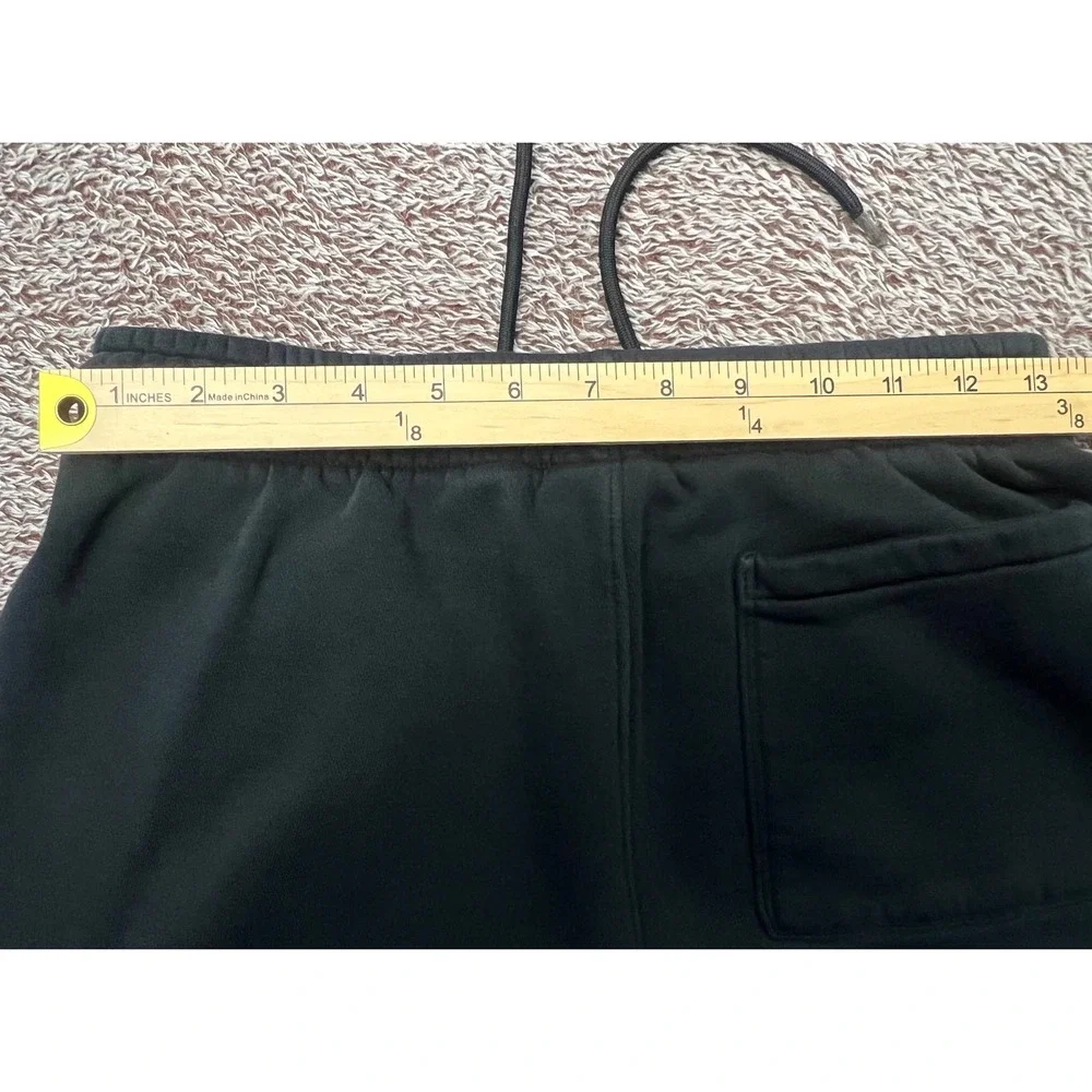 Nike Air Jordan Jogger Sweatpants Mens S Black Leopard Logo Fleece Pants Jumpman